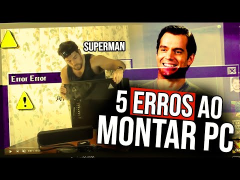 Leia mais sobre o artigo OS 5 ERROS QUE O SUPERMAN COMETEU AO MONTAR O SEU PC