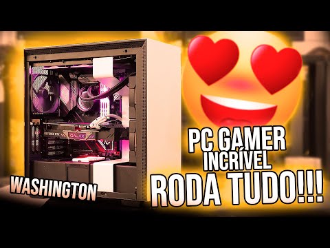 Leia mais sobre o artigo MONTAMOS O PC GAMER INCRÍVEL DO WASHINGTON PARA RODAR TUDO!!!