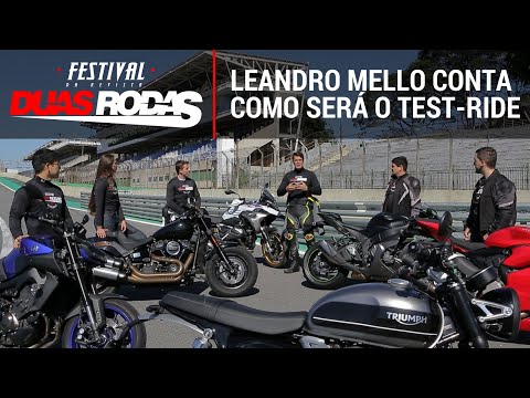 Você está visualizando atualmente Festival Duas Rodas | Leandro Mello conta como será o test-ride