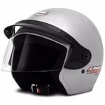 Leia mais sobre o artigo Capacete Pro Tork Liberty Three Prata