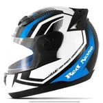 Leia mais sobre o artigo Capacete Pro Tork Evolution G6 Red Nose Azul Fosco