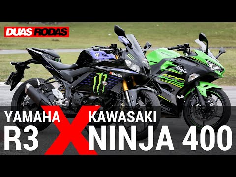 Você está visualizando atualmente COMPARATIVO | YAMAHA R3 x KAWASAKI NINJA 400