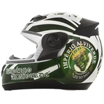 Leia mais sobre o artigo Capacete Moto Oficial Pro Tork Evolution 3G Império Alviverde