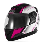 Leia mais sobre o artigo Capacete Tork 788 G6 Pro Series Fechado Rosa Tamanho 58 60