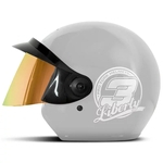 Leia mais sobre o artigo Capacete Moto Aberto Pro Tork Liberty 3 Viseira Dourada