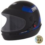 Leia mais sobre o artigo Capacete Sport Moto Preto E Azul Pro Tork (Entregue por Americanas)