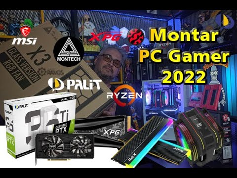 Leia mais sobre o artigo Como MONTAR um PC GAMER Completo PASSO a PASSO em 2022 !!! AMD Ryzen + RTX 3060Ti + Montech X3 + XPG