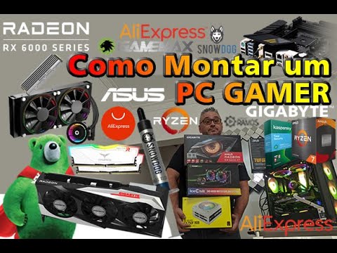 Leia mais sobre o artigo Montar PC Aliexpress com AMD Ryzen 5800X + RX 6600 XT + 32GB DDR4 + …