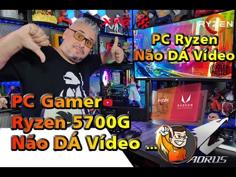 Leia mais sobre o artigo PC AMD Ryzen NÃO DÁ VÍDEO depois da Montagem !!! Resolvendo o problema e Montando o PC Novamente …