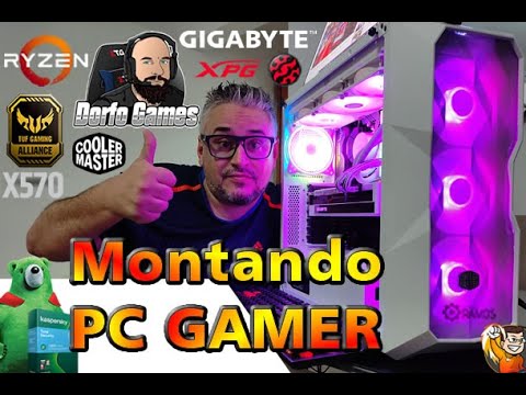 Leia mais sobre o artigo Montando PC GAMER BRANCO do DORFO GAMES – AMD Ryzen 5600X + RTX 3070 Ti + XPG 2x8GB 3600Mhz + 2x SSD