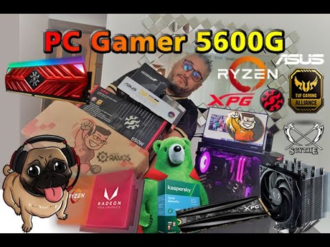 Leia mais sobre o artigo Montando PC com RYZEN 5600G !!! PC GAMER sem Placa de Vídeo