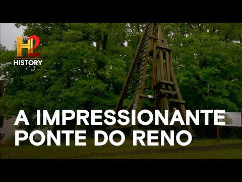 Leia mais sobre o artigo A impressionante Ponte do Reno de Júlio César | LEGADOS DA ANTIGUIDADE | HISTORY