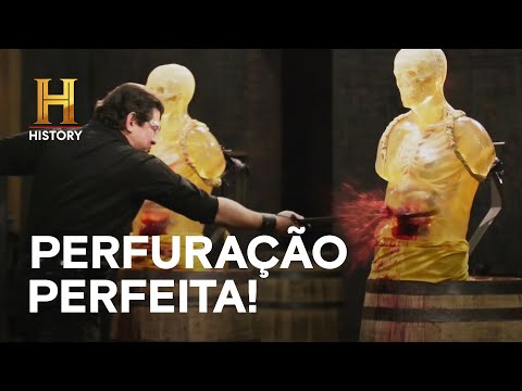 Leia mais sobre o artigo Arma de guerra com afiação precisa | DESAFIO SOB FOGO | HISTORY