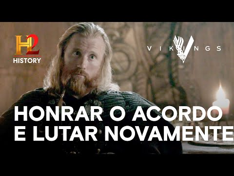 Leia mais sobre o artigo Honrar o acordo e lutar novamente | VIKINGS S2 E02 | HISTORY