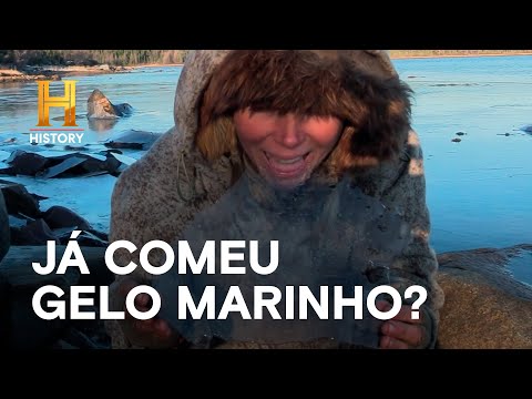 Leia mais sobre o artigo Já comeu gelo marinho? | SOZINHOS: DESAFIO NO GELO | HISTORY