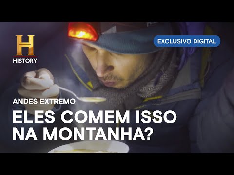 Leia mais sobre o artigo EXCLUSIVO: Escaladores cozinham e comem o que? | ANDES EXTREMO: WEBSÉRIE | HISTORY