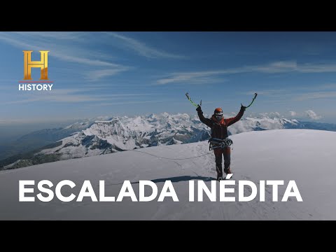 Leia mais sobre o artigo Montanhista encaram uma escalada noturna até o pico de Chopicalqui | ANDES EXTREMO | HISTORY