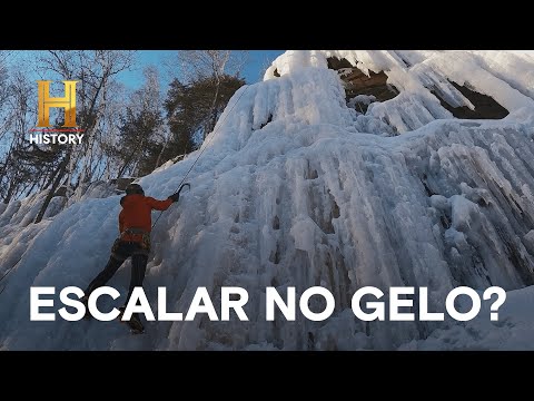 Leia mais sobre o artigo Montanhistas brasileiros enfrentam a primeira escalada no gelo | ANDES EXTREMO | HISTORY