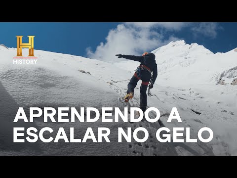 Leia mais sobre o artigo As principais técnicas para escalar no gelo | ANDES EXTREMO | HISTORY