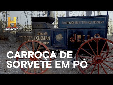 Leia mais sobre o artigo Carroça Jell-O: peça da história da indústria americana | CAÇADORES DE RELÍQUIAS | HISTORY