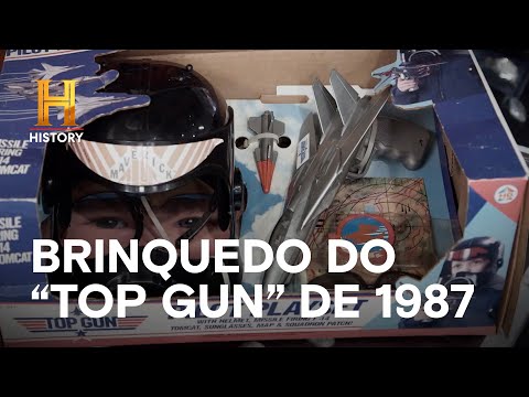 Leia mais sobre o artigo Brinquedo do “Top Gun” lacrado de 1987 | TRATO FEITO | HISTORY