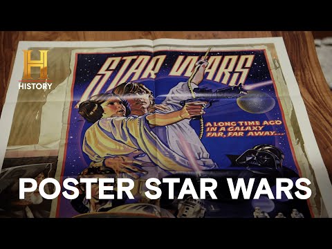 Leia mais sobre o artigo Poster do filme Guerra nas Estrelas vale US $90 mil dólares? | TRATO FEITO: PÉ NA ESTRADA | HISTORY