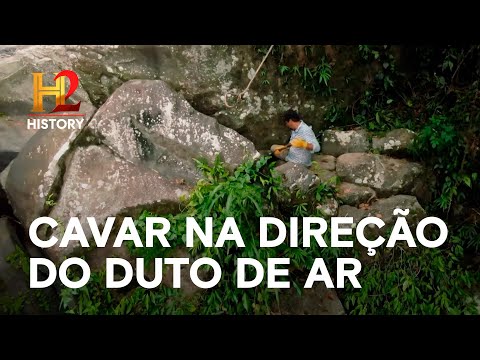 Leia mais sobre o artigo Cavar na direção do possível duto de ar | O OURO PERDIDO DA SEGUNDA GUERRA MUNDIAL | HISTORY