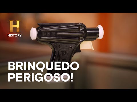 Leia mais sobre o artigo Um revólver que dispara doces de 1956? | TRATO FEITO | HISTORY