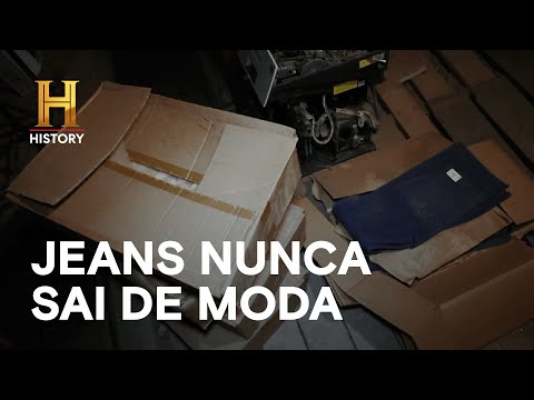 Leia mais sobre o artigo Estoque com mais de 200 calças jeans de 1987 | CAÇADORES DE RELÍQUIAS | HISTORY