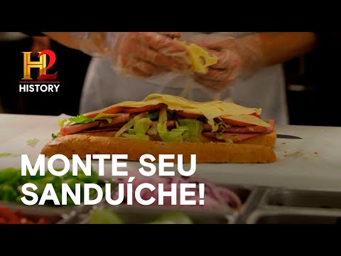 Leia mais sobre o artigo Monte seu sanduíche! | UMA BREVE HISTÓRIA DE… | HISTORY