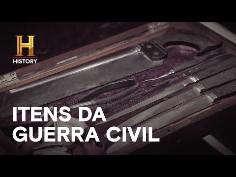 Leia mais sobre o artigo Kit original de amputação da Guerra Civil | TRATO FEITO | HISTORY