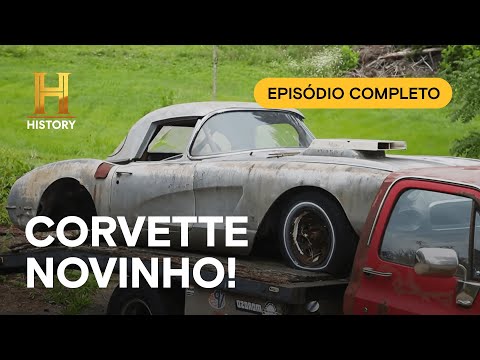 Leia mais sobre o artigo EPISÓDIO COMPLETO: CAÇADORES DE RELÍQUIAS – Mike encontra um Corvette clássico no celeiro | HISTORY