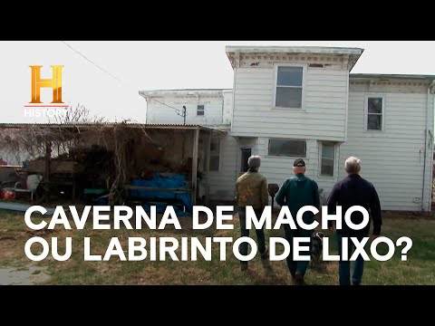 Leia mais sobre o artigo Caverna de macho ou labirinto de lixo? | CAÇADORES DE RELÍQUIAS | HISTORY