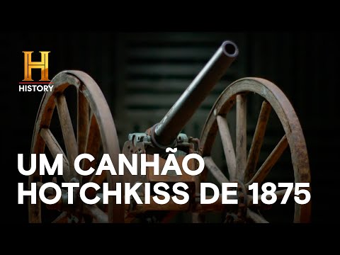 Leia mais sobre o artigo Um canhão Hotchkiss de 1875 | RESTAURAÇÕES SECRETAS | HISTORY