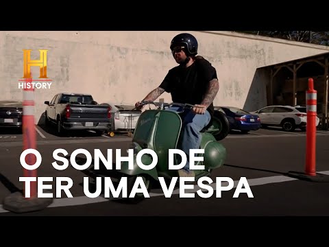 Leia mais sobre o artigo Chumlee vai realizar o sonho de ter uma Vespa? | TRATO FEITO: PÉ NA ESTRADA | HISTORY