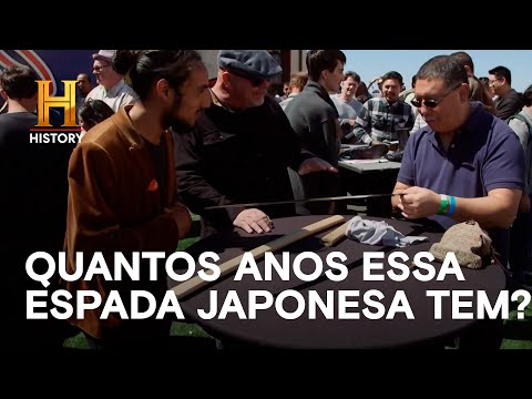 Leia mais sobre o artigo Quantos anos essa espada japonesa tem? | TRATO FEITO: PÉ NA ESTRADA | HISTORY